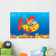 Fish Diver Wall Decal