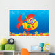 Fish Diver Wall Decal