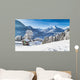 Winter Wonderland Alps with Wall Decal