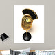 Retro Microphone Wall Decal