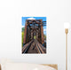 Rusty Railway Bridge Wall Decal