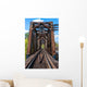 Rusty Railway Bridge Wall Decal