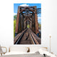 Rusty Railway Bridge Wall Decal