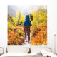 Hike Autumn Season Wall Decal