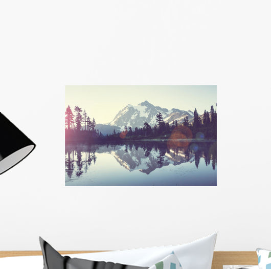 Picture Lake Wall Decal