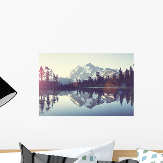 Picture Lake Wall Decal