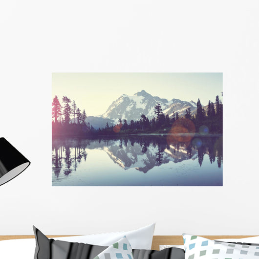 Picture Lake Wall Decal