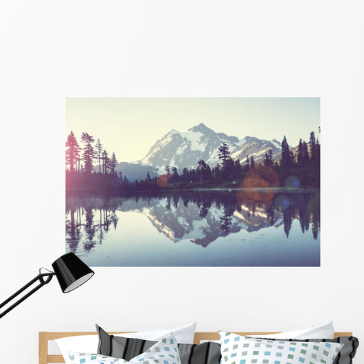 Picture Lake Wall Decal