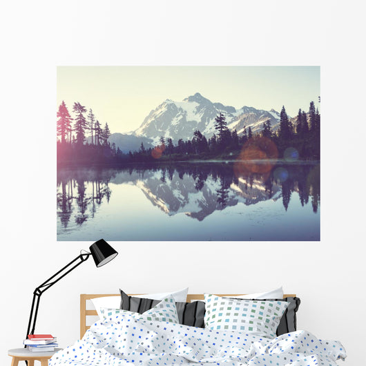 Picture Lake Wall Decal