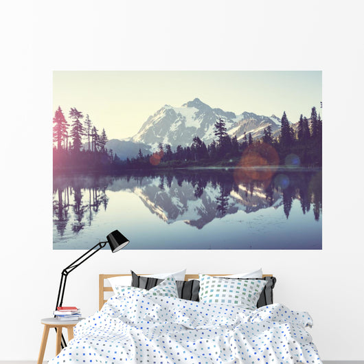 Picture Lake Wall Decal