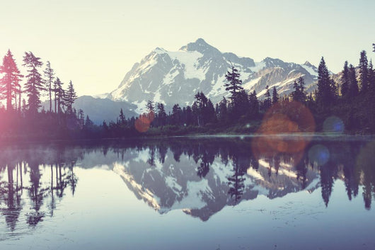 Picture Lake Wall Decal