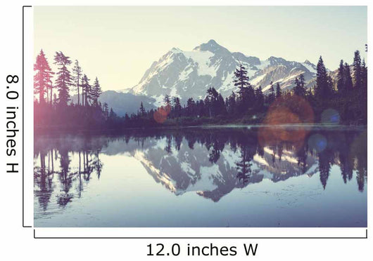 Picture Lake Wall Decal
