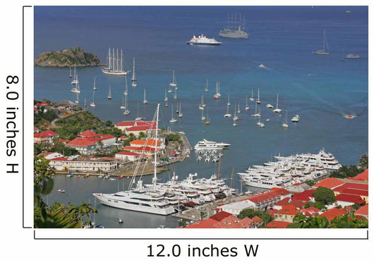 St Barth Gustavia Wall Decal