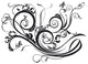 Ornate Scroll Wall Decal