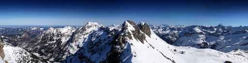 Oberstdorf Mountains Wall Decal