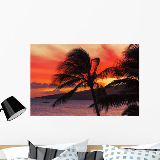 Maui Sunset Wall Decal