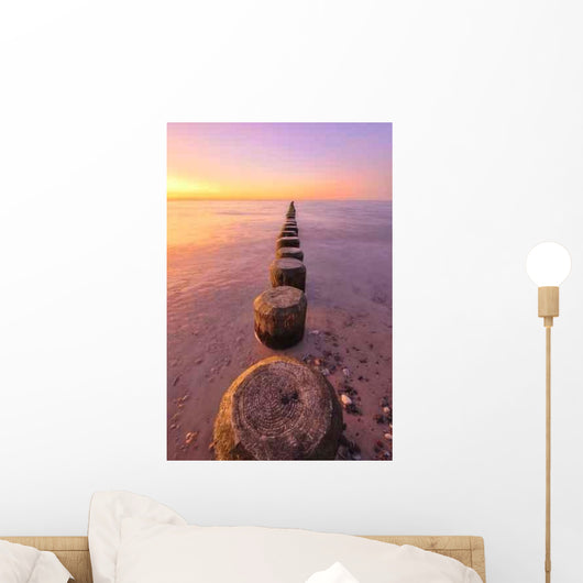 Sonnenuntergang Am Meer Wall Decal