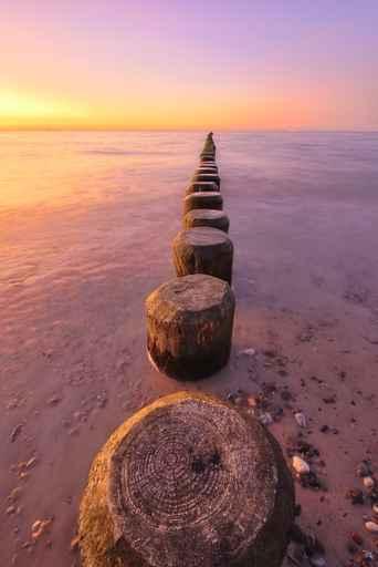 Sonnenuntergang Am Meer Wall Decal