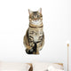 Beautiful Cat White Wall Decal