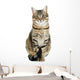Beautiful Cat White Wall Decal