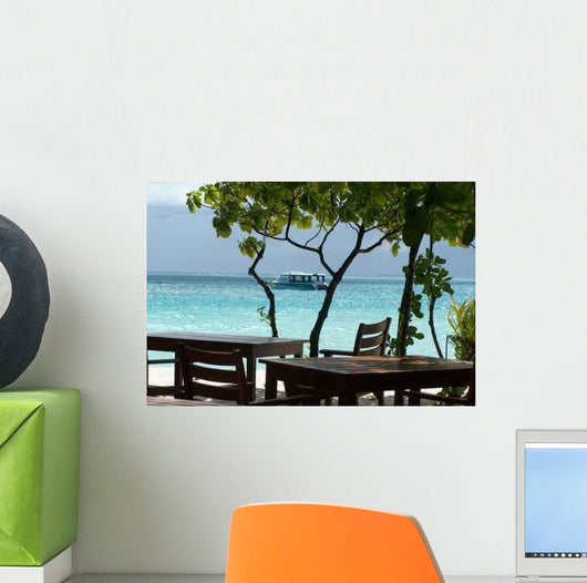 On the beach Wall Mural
