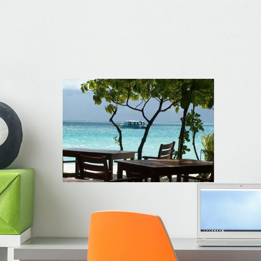 On the beach Wall Mural