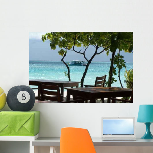 On the beach Wall Mural