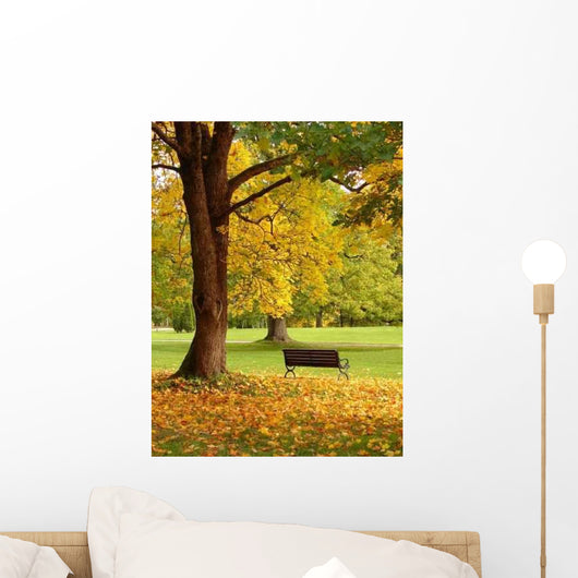 City Park Autumn Wall Decal
