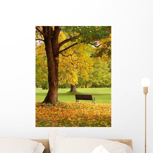 City Park Autumn Wall Decal