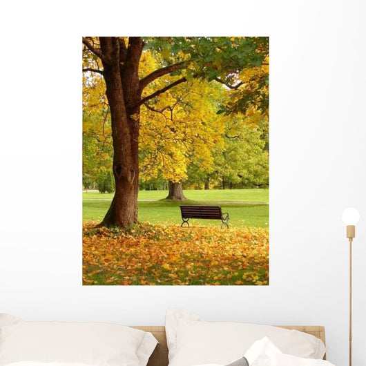 City Park Autumn Wall Decal