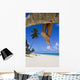Tanned Legs Palm Beach Wall Decal