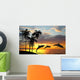 Dolphins near Hawaii Wall Decal