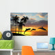 Dolphins near Hawaii Wall Decal