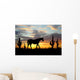 Western Desert Horse Wall Decal