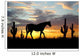 Western Desert Horse Wall Decal