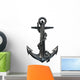 Black Iron Anchor Wall Decal