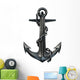 Black Iron Anchor Wall Decal