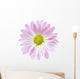 Pink White Daisy Flower Wall Decal