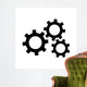 Settings Gears Cogs Wall Decal