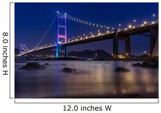 Hong Kong Tsing Ma Wall Decal