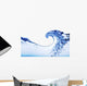 Wild Deep Blue Ocean Wall Decal