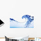 Wild Deep Blue Ocean Wall Decal