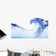Wild Deep Blue Ocean Wall Decal