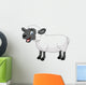 Cartoon Happy Sheep Wall Decal