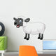 Cartoon Happy Sheep Wall Decal