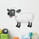 Cartoon Happy Sheep Wall Decal