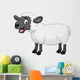 Cartoon Happy Sheep Wall Decal