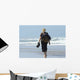 Walking Beach Wall Decal