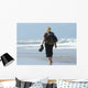 Walking Beach Wall Decal
