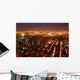 New York City Night Wall Decal